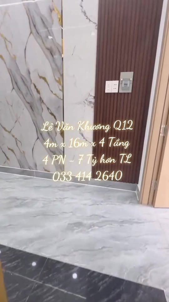 Nhà Phố Hiện Đại Hiệp Thành Q12 - 68m² giá nhỉnh 7 tỷ - Có thang máy, sổ hồng chính chủ!