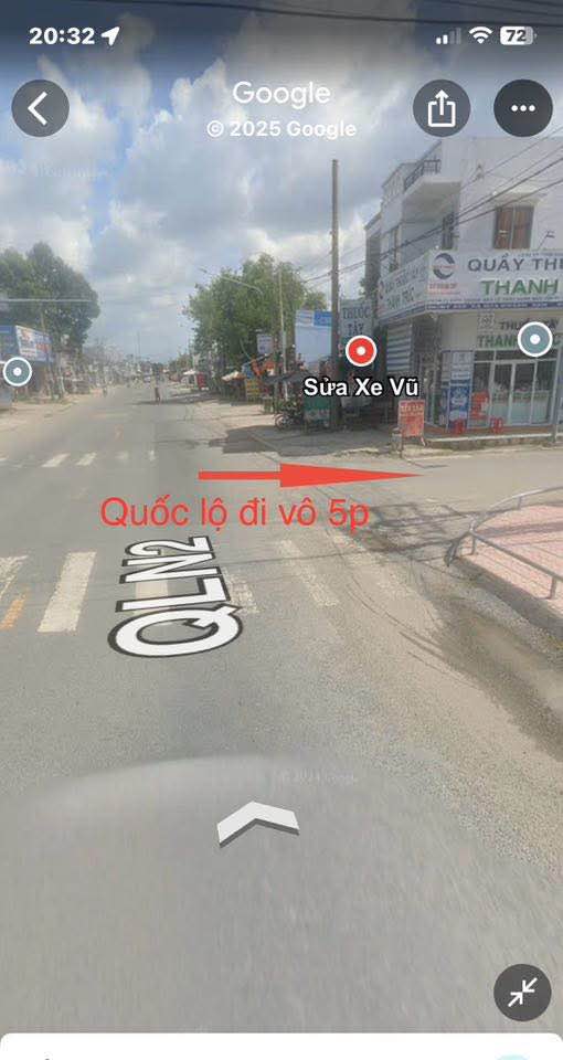 Đất thổ cư Hòa Khánh, Đức Hòa 165m² giá 920 triệu - Mặt tiền đường đá xanh 7m!