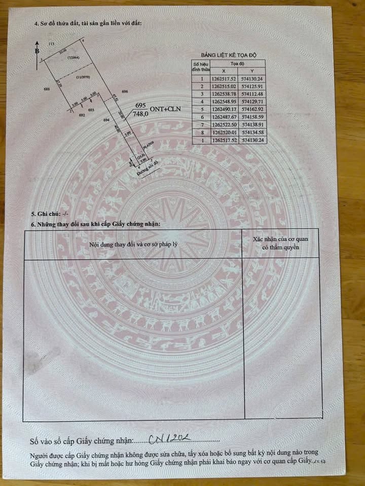 Đất nền 1000m² mặt tiền Nhựa Định An, Dầu Tiếng - Giá chỉ 500 triệu!