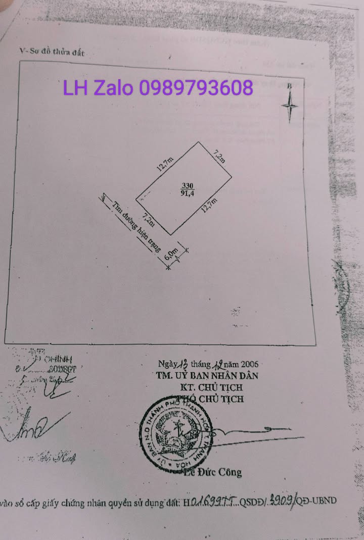 Nhà cấp 4 Đội Cung, Trường Thi, 94.1m² giá 5.45 tỷ - Lô hiếm mặt tiền kinh doanh!