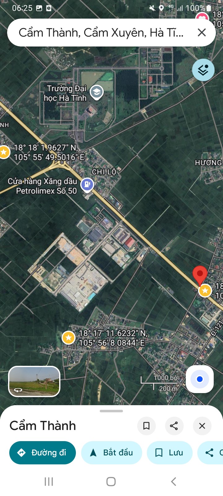 Đất mặt tiền Quốc Lộ 1A, Cẩm Thành, 121.4m², giá chỉ 2.4 tỷ - Cơ hội đầu tư tuyệt vời!