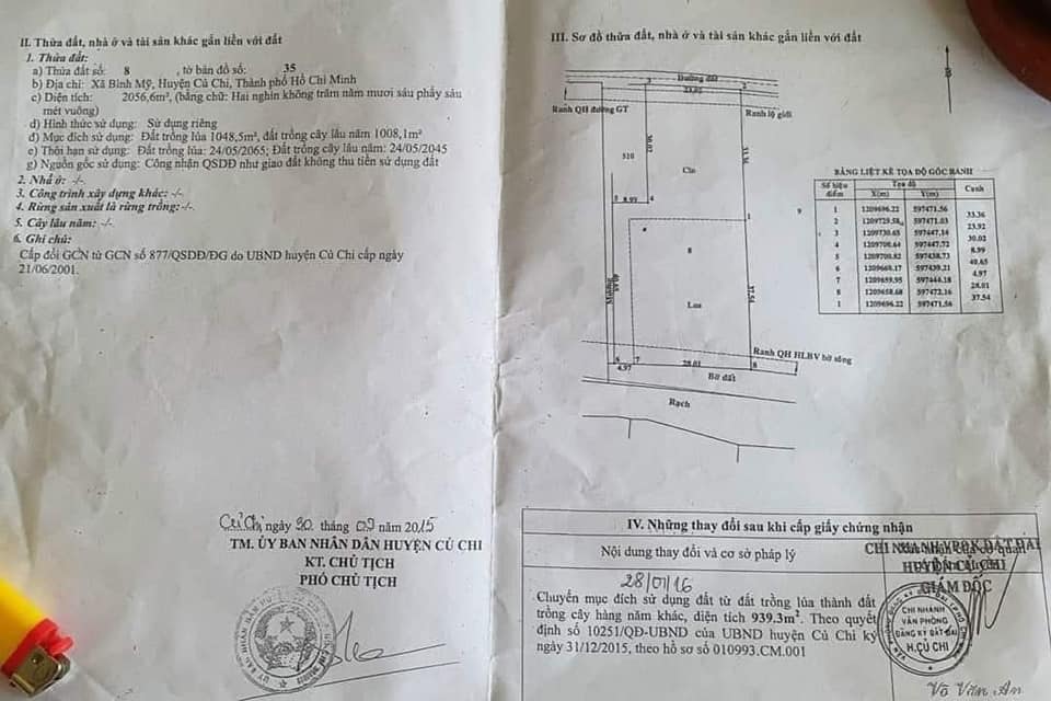 Đất nền mặt tiền đường 163, Bình Mỹ, Củ Chi 2056m² giá 17 tỷ - Cơ hội đầu tư tuyệt vời!