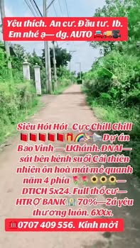 Đất thổ cư 120m² tại Long Khánh - Sổ đỏ chính chủ, giá chỉ 600 triệu