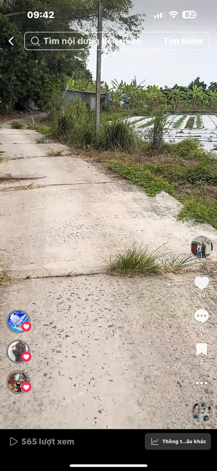 Đất nền Long Tuyền, Bình Thủy 2600m² giá 3.15 tỷ - Pháp lý sổ đỏ chính chủ!