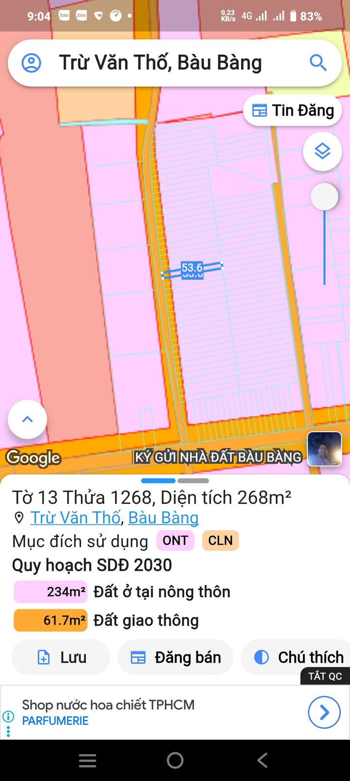 Đất nền Bàu Bàng 265m² giá 900 triệu - Vị trí đắc địa gần nhiều công ty