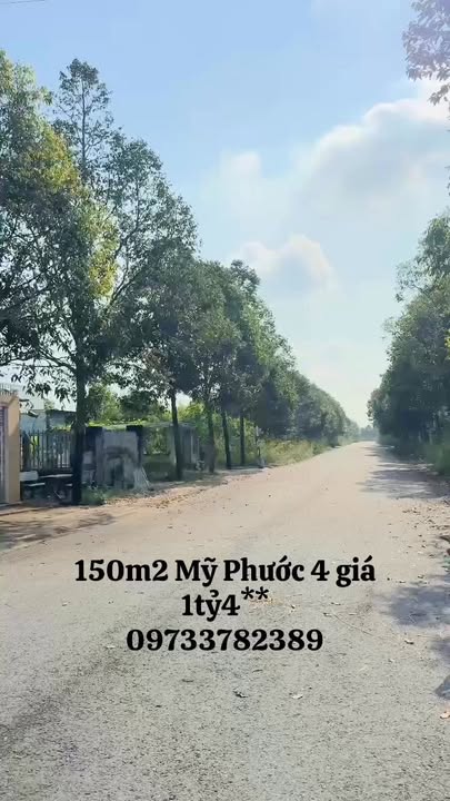 Đất nền 150m² đường N18, phường Thới Hòa, Bến Cát - Giá chỉ 1.4 tỷ!