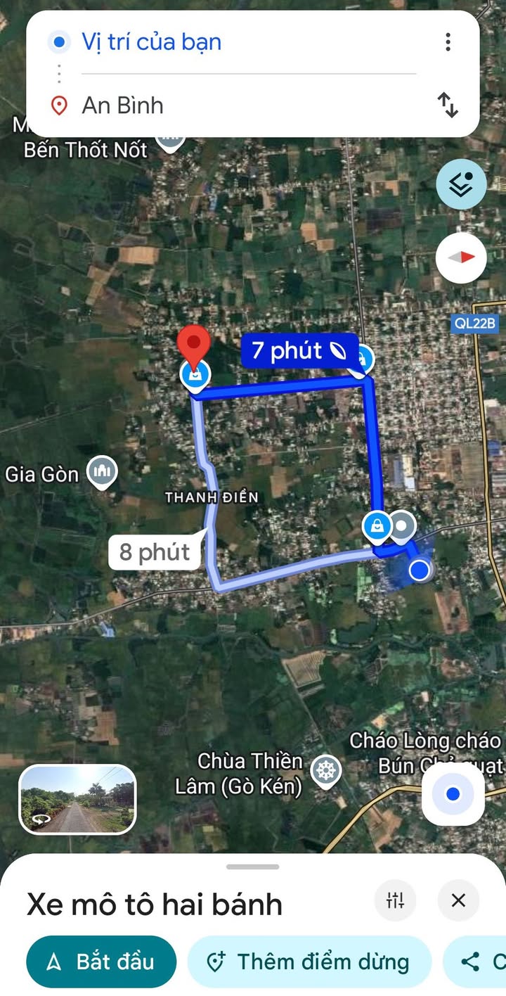 Đất nền Thanh Hòa, Châu Thành, Tây Ninh 400m² - Giá chỉ 115 triệu, Đường nhựa rộng rãi!