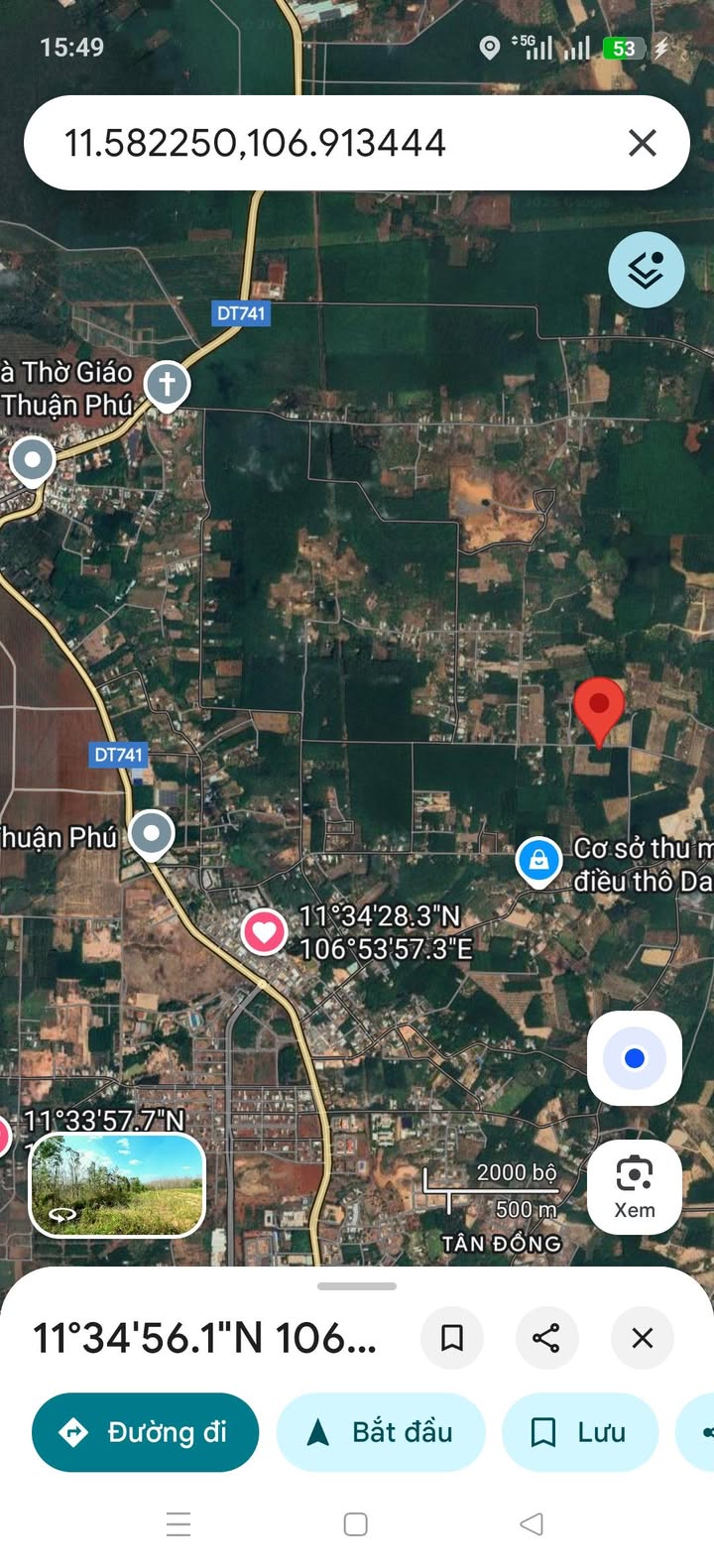 Đất nền 1ha tại Thuận Phú, Đồng Phú - Giá chỉ 2.1 tỷ, cơ hội đầu tư sinh lợi!