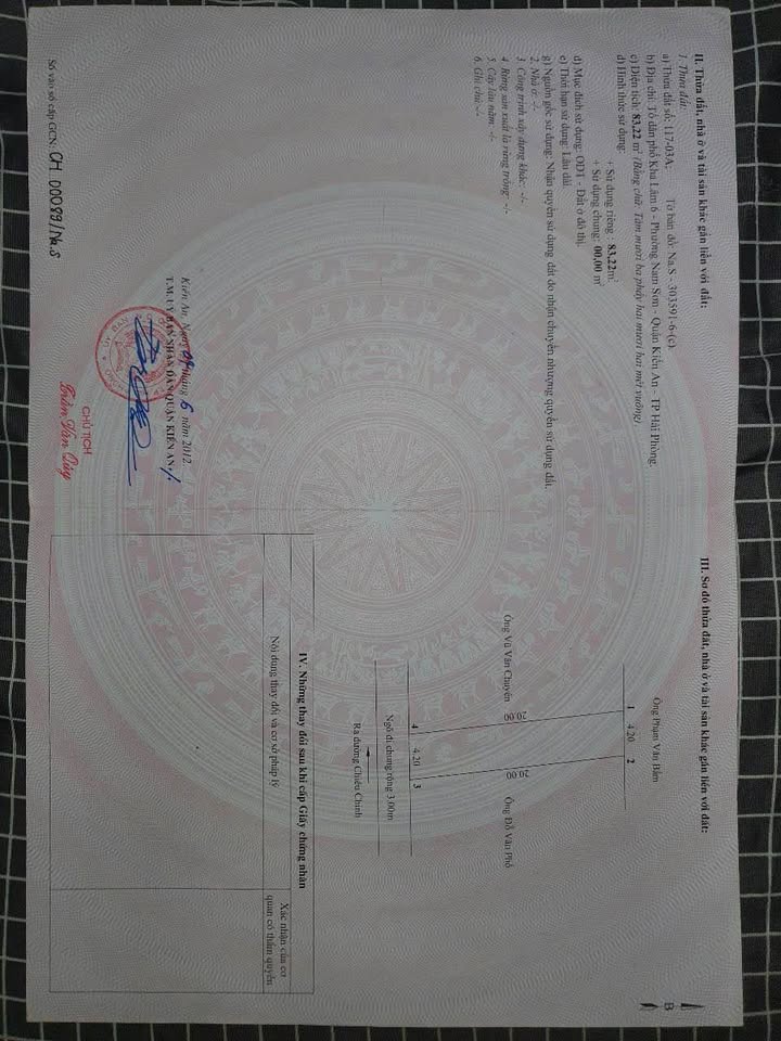 Đất nền đẹp tại Đông Chấn, Kha Lâm, Kiến An 83m² giá 1.15 tỷ - Cơ hội đầu tư tuyệt vời!