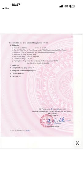 Đất thổ cư Thôn Tây, Thủy Đường 130m², giá chỉ 4.29 tỷ - Cần bán gấp!