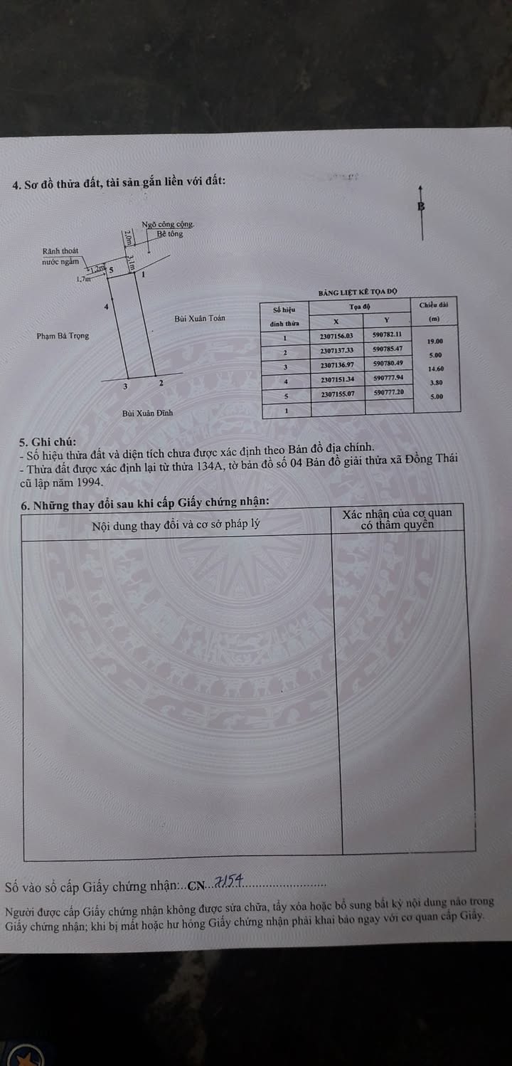 Đất nền chính chủ tại phường An Hải, An Dương, Hải Phòng - Diện tích 92.6m², giá thỏa thuận!