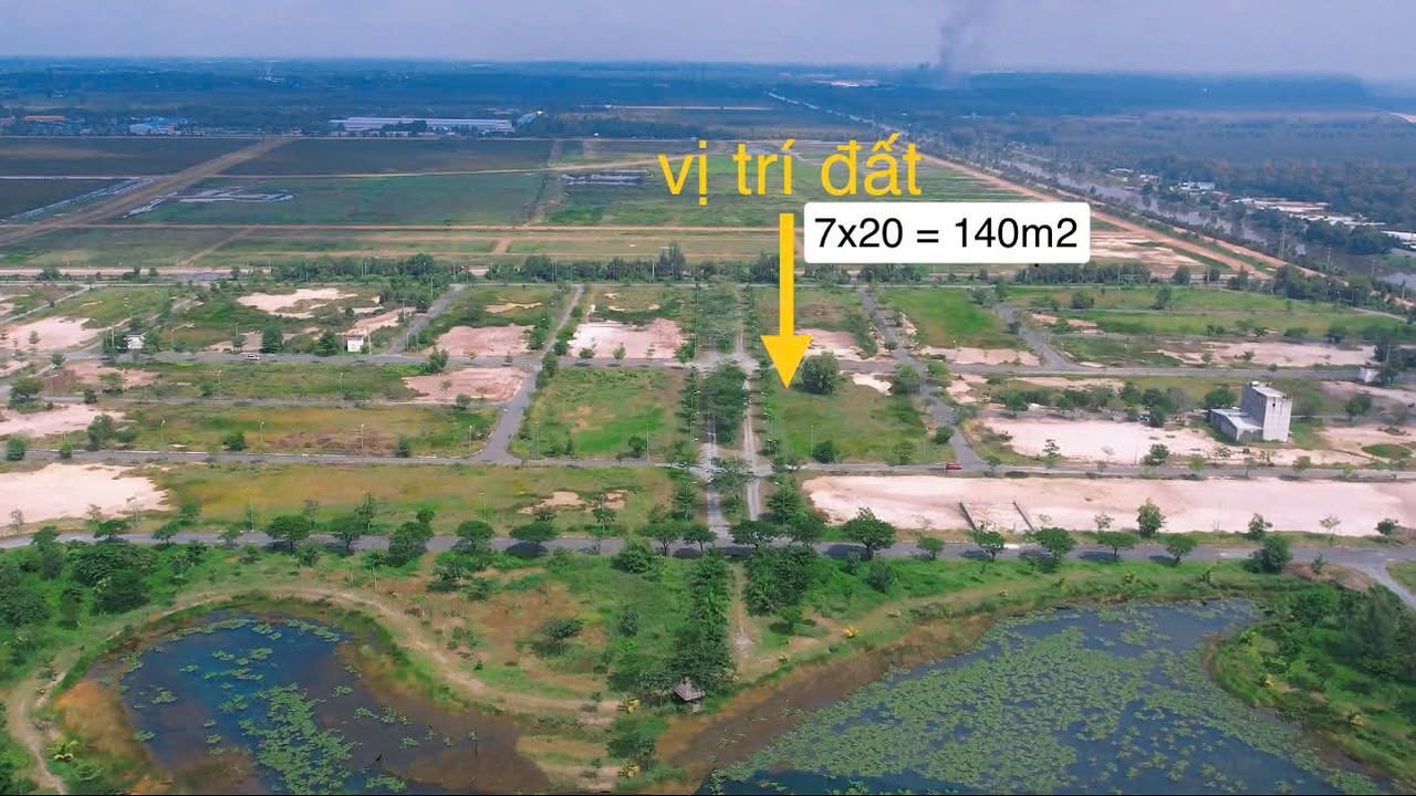 Đất nền KDC DARESCO, Đức Hòa 140m² giá 1.8 tỷ - Cơ hội đầu tư hấp dẫn!