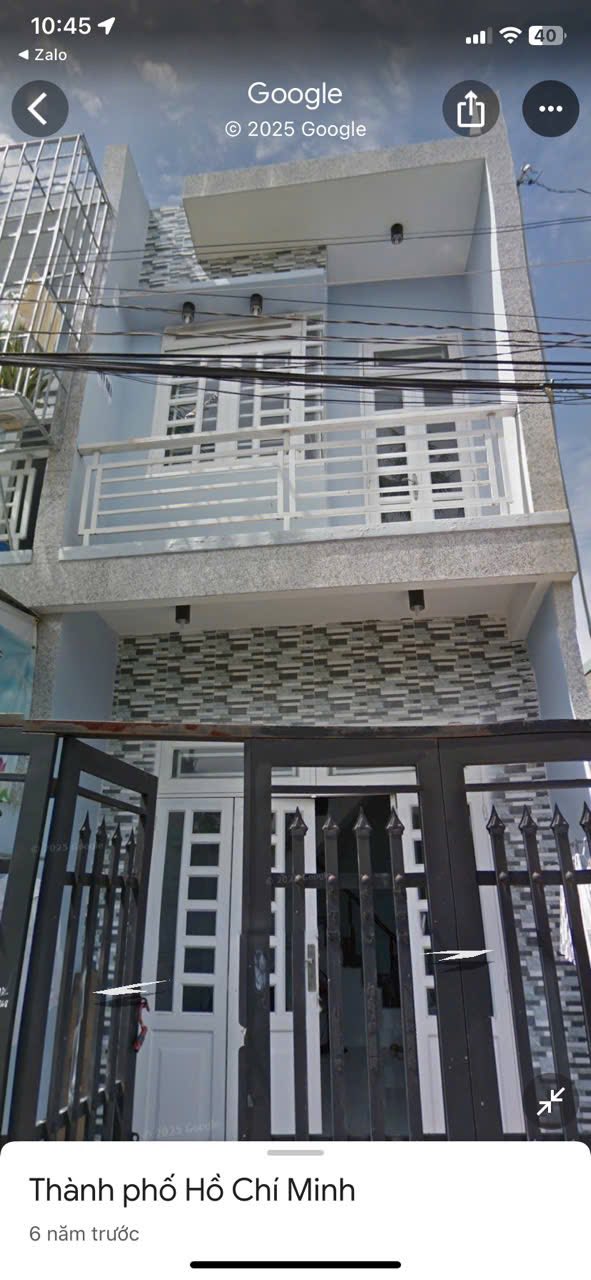 Nhà bán Thạnh Xuân 52, Q12, 45.5m² giá 1.85 tỷ - Sổ hồng chính chủ