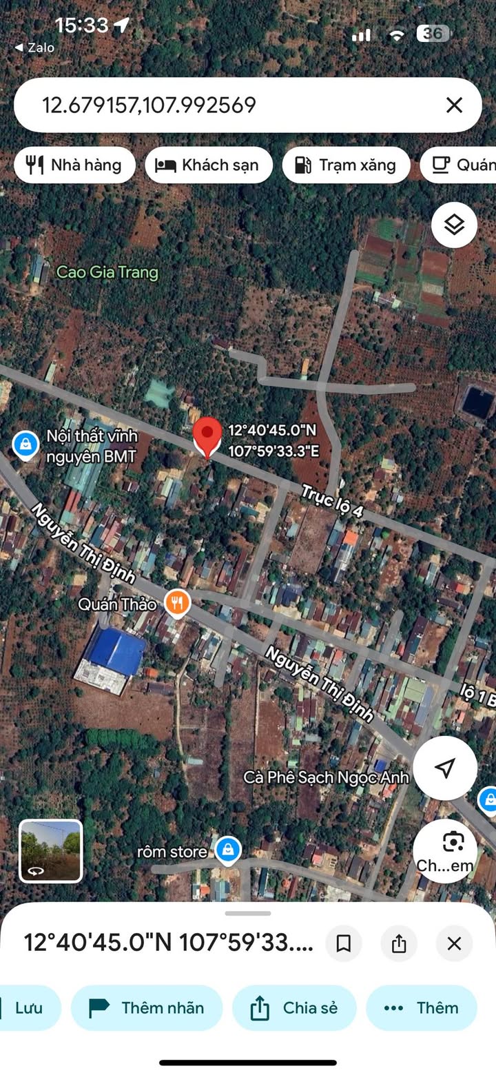 Đất nền Trục lộ 4 Buôn Ma Thuột 250m² giá 1.45 tỷ - Cơ hội đầu tư hấp dẫn!