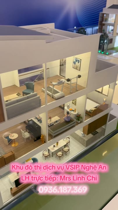 Nhà phố liền kề 3 tầng hoàn thiện tại khu đô thị VSIP Nghệ An - Giá thỏa thuận hấp dẫn!