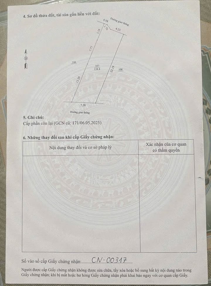 Đất nền An Thượng Hải Dương 158,8m² - Hướng Bắc, đầu tư sinh lời hấp dẫn!