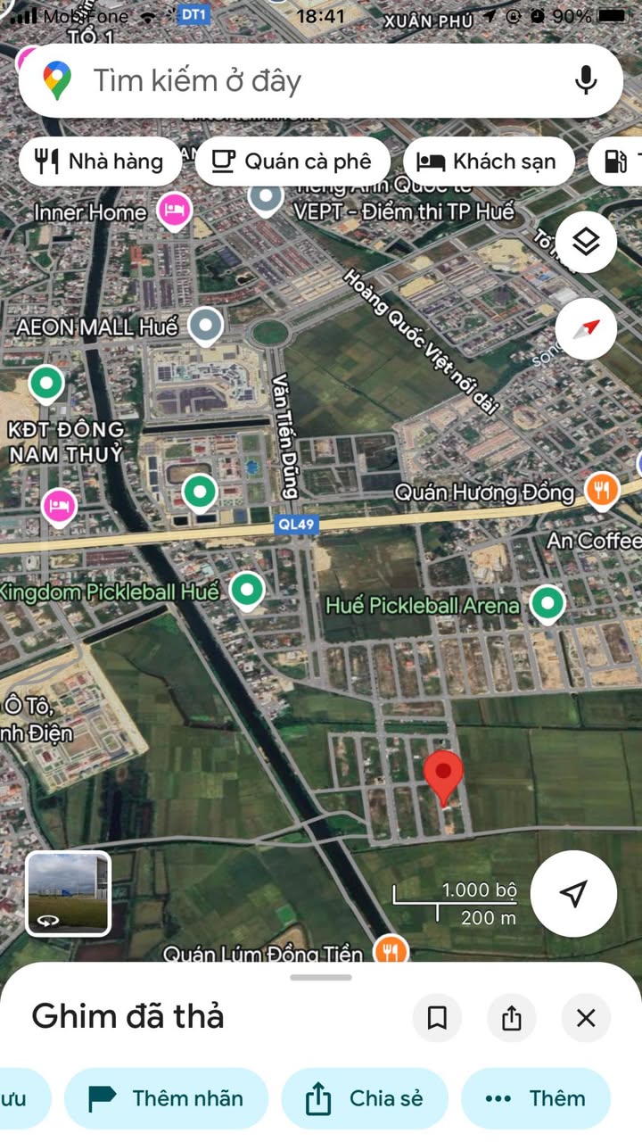 Đất nền KQH Hói Sen - Thủy Dương, Tp Huế 150m² giá chỉ từ 20 triệu/m² - Nhanh tay sở hữu!