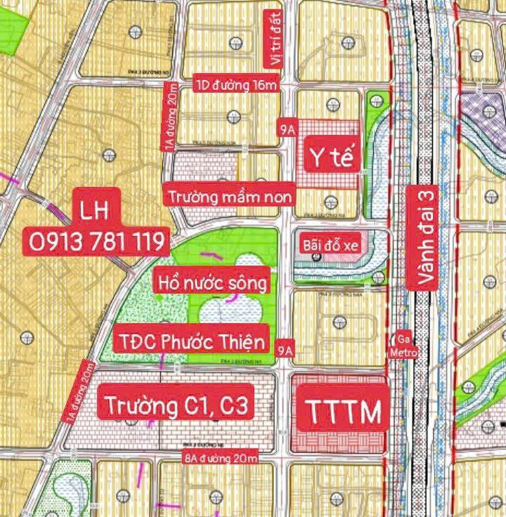 Đất nền dự án Phước Thiện Thủ Đức 100m² giá 7.1 tỷ - Đầu tư sinh lời tiềm năng!