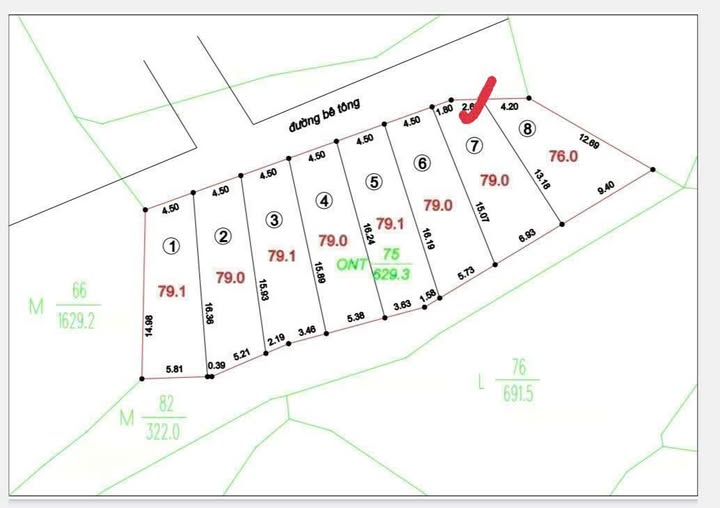 Đất nền khu Lò Gạch - Quyết Thắng 80m² giá 650 triệu - Cơ hội đầu tư tuyệt vời!