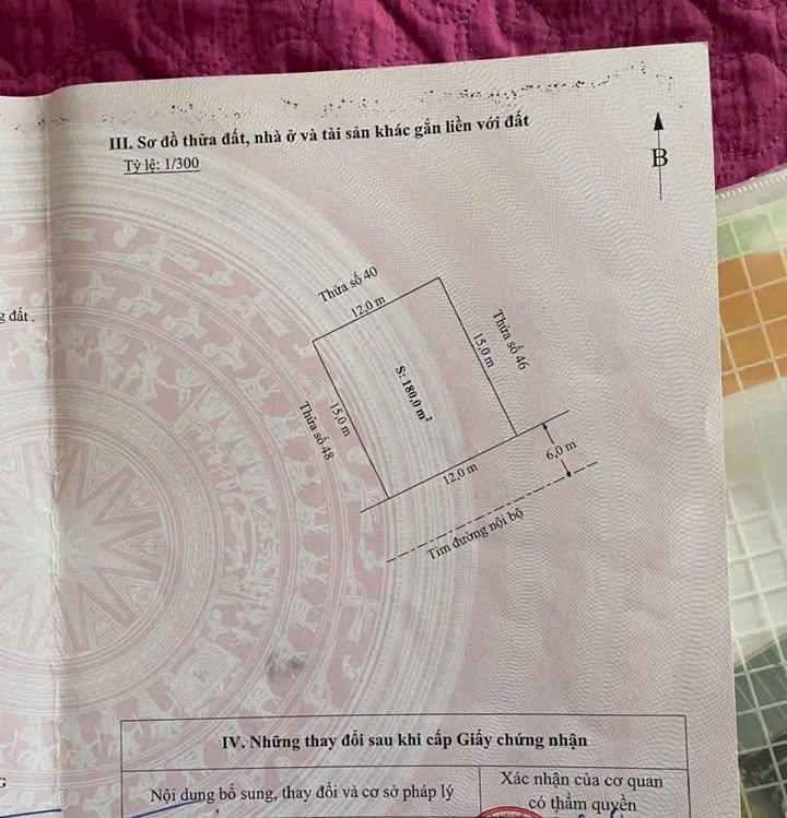 Đất nền Lê Lợi An Dương 180m² giá 3.24 tỷ - Cơ hội đầu tư hấp dẫn!