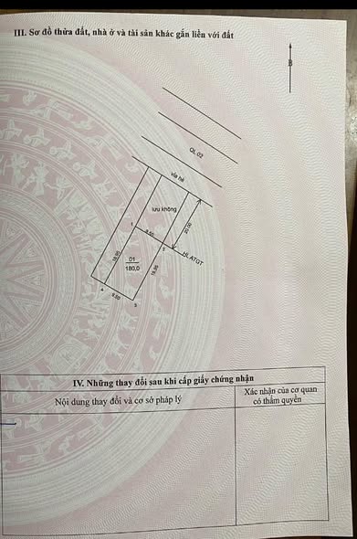 Đất mặt tiền Quốc lộ 2A, xã Nội Bài, 180m² - Đầu tư sinh lời ngay!