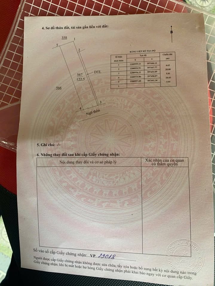 Đất nền An Mỹ, Quỳnh Phụ 122m² - Chính chủ bán gấp, giá thỏa thuận!