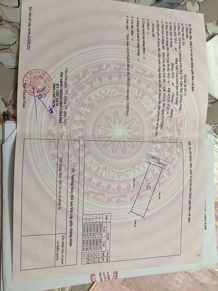 Đất nền Cẩm Phú 95m² giá 400 triệu - Đầu tư sinh lời ngay!