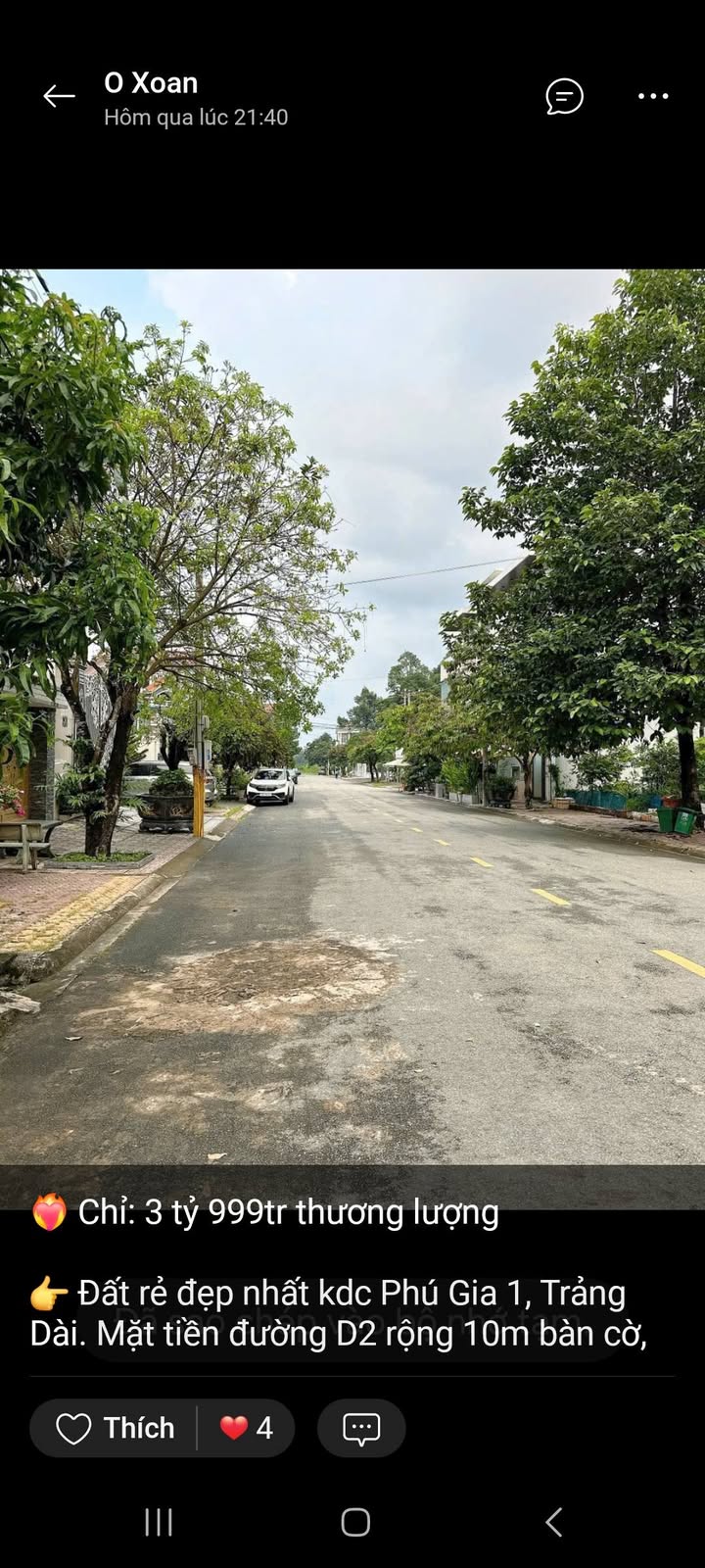 Đất nền khu dân cư Phú Gia 1, Trảng Dài 118m² chỉ 3,999 tỷ - Đầu tư sinh lời ngay!