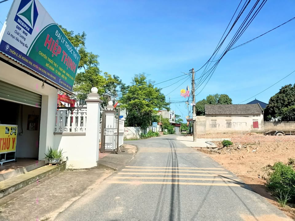 Đất nền Hoàng Hoa, Tam Dương 131.8m² - Đường 2 ô tô tránh nhau thoải mái!