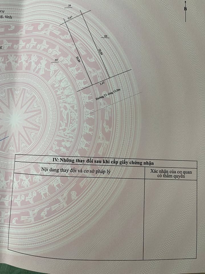 Đất nền kề góc đường T1 KDT An Bình Tân 118.4m² giá 85 triệu/m² - Đối diện đại dự án Sun Group