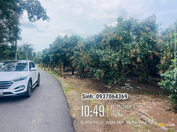 Đất nền Hòa Hội, Xuyên Mộc 1000m² giá 900 triệu - Đầu tư sinh lời ngay!