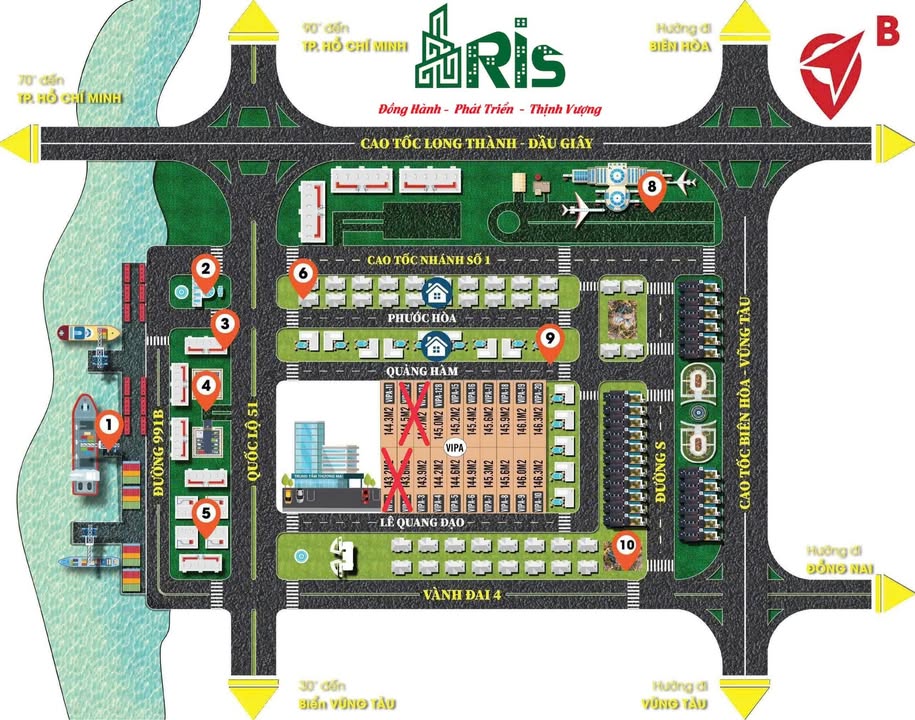 Bán gấp FrontHouse đường Quảng Hàm, Phú Mỹ 145m² giá 5.2 tỷ - Cơ hội đầu tư tuyệt vời!