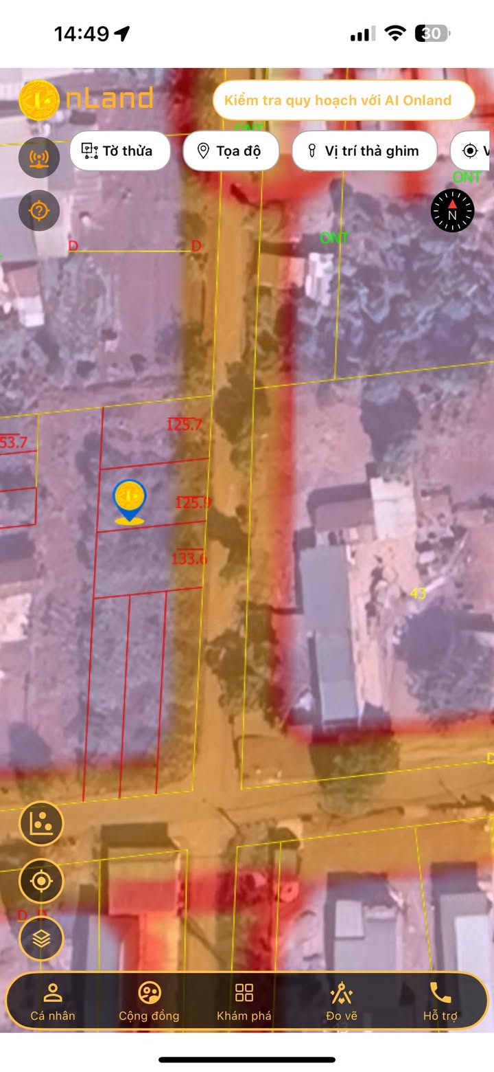 Đất nền 127.5m² tại Làng Nhao, Pleiku - Giá chỉ 700 triệu, cơ hội đầu tư tuyệt vời!