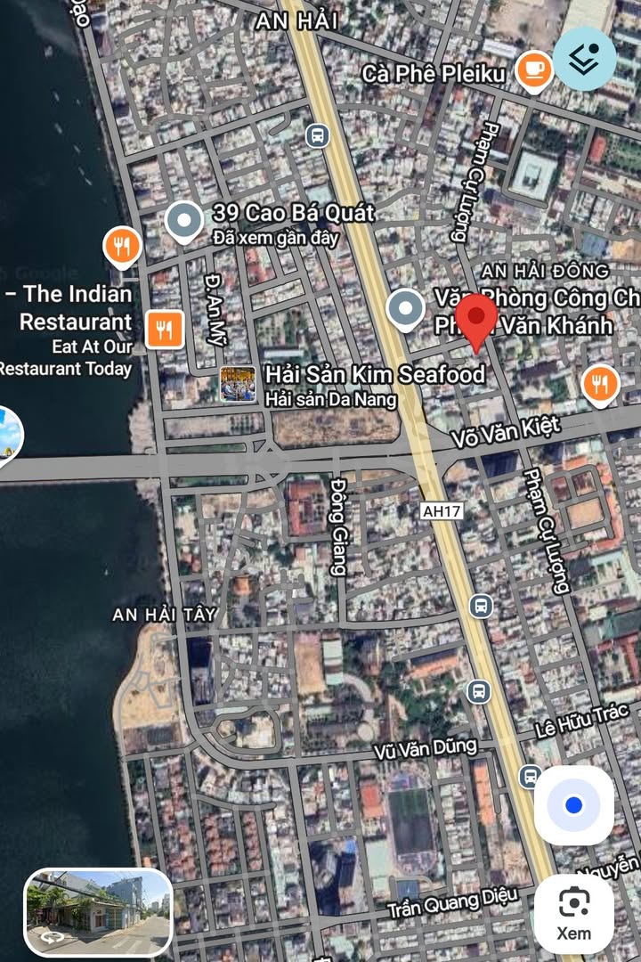 Đất nền đường Nguyễn Văn Linh, quận Hải Châu, Đà Nẵng 300m² - Vị trí đắc địa gần cầu Rồng!