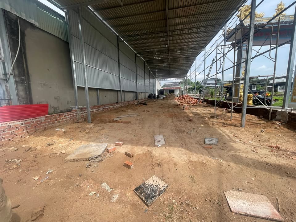 Nhà xưởng cho thuê mặt tiền Hùng Vương, Nhơn Trạch 328m² - Tiện lợi cho sản xuất!