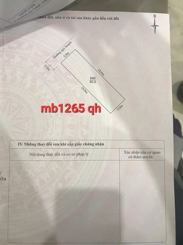 Đất nền Quảng Hưng Thanh Hóa 90m² - Hướng Tây, giá thỏa thuận!