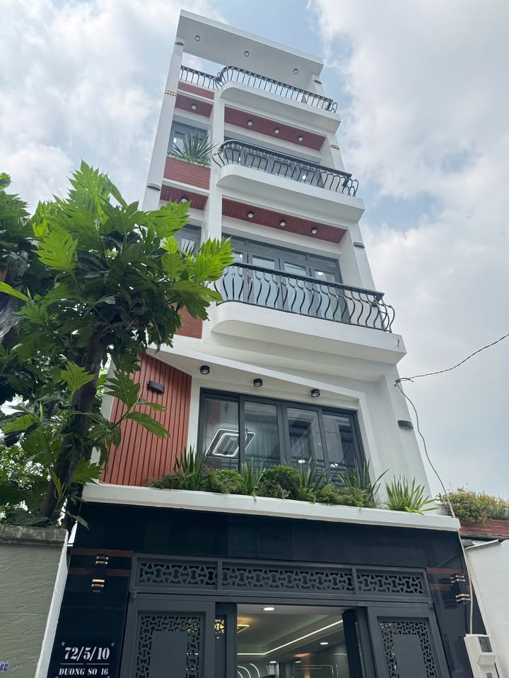 Nhà hẻm Đường số 16, Bình Hưng Hoà, Bình Tân 57m² giá 7.2 tỷ - Thiết kế hiện đại, sẵn sàng vào ở!