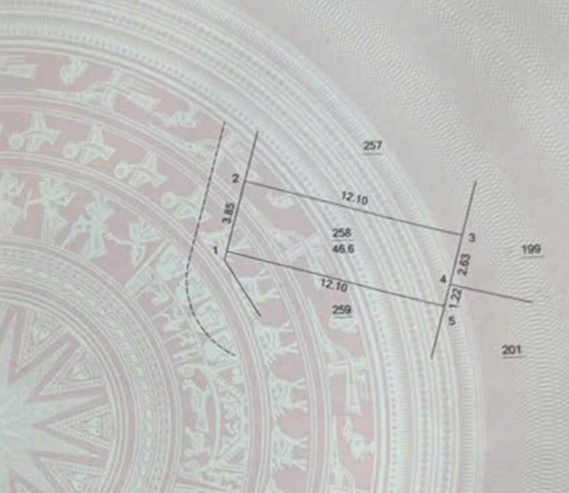 Đất dịch vụ Vân Canh Hoài Đức 46m² - Mặt tiền rộng, vị trí đắc địa!