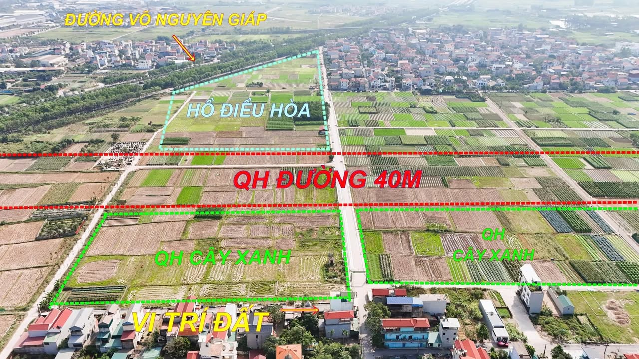 Bán đất bìa làng Đại Bằng, Nguyên Khê 100m² giá 7 tỷ - Đầu tư sinh lời ngay!