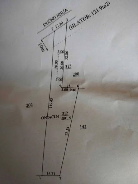 Đất nền 720m² tại Minh Thanh, Dầu Tiếng, Bình Dương - Giá chỉ 1.3 tỷ VND!