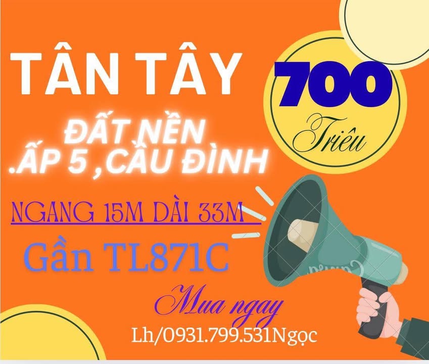 Đất nền ấp 5, xã Gia Thuận, Gò Công Đông, Tiền Giang 495m² giá 700 triệu - Đầu tư sinh lời ngay!