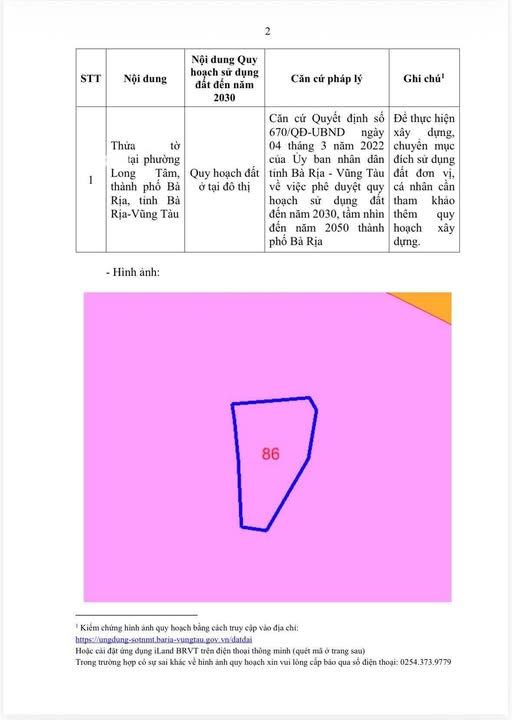 Bán biệt thự 756m² tại phường Long Tâm - Giá chỉ 4.7 tỷ VND!