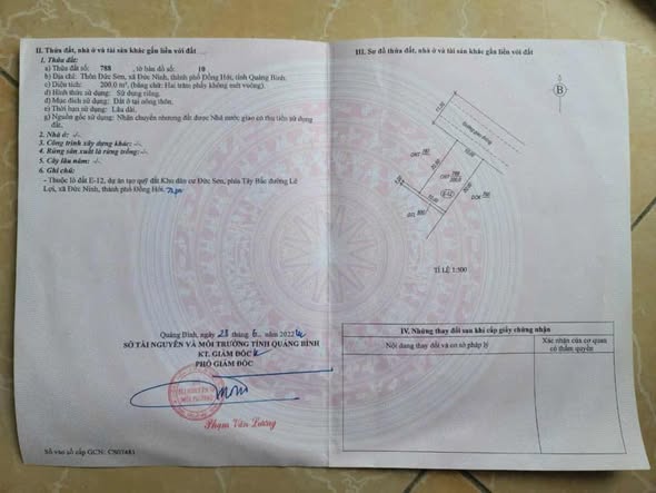 Đất nền Đức Sơn - Đức Ninh 200m² giá 1.3 tỷ - Cơ hội đầu tư lý tưởng!