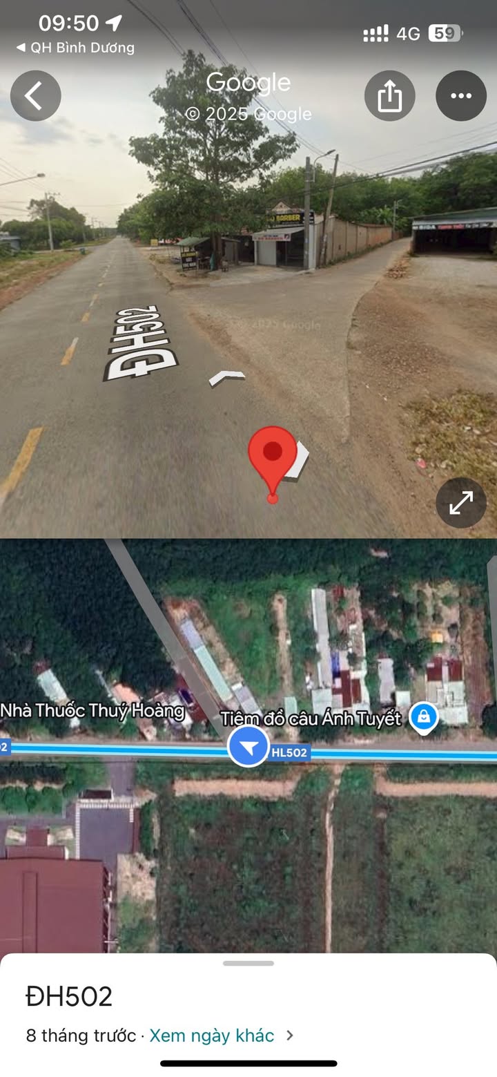 Bán nhà mặt tiền đường bê tông Tam Lập, Phú Giáo, 384m² - Tiềm năng sinh lời cao!