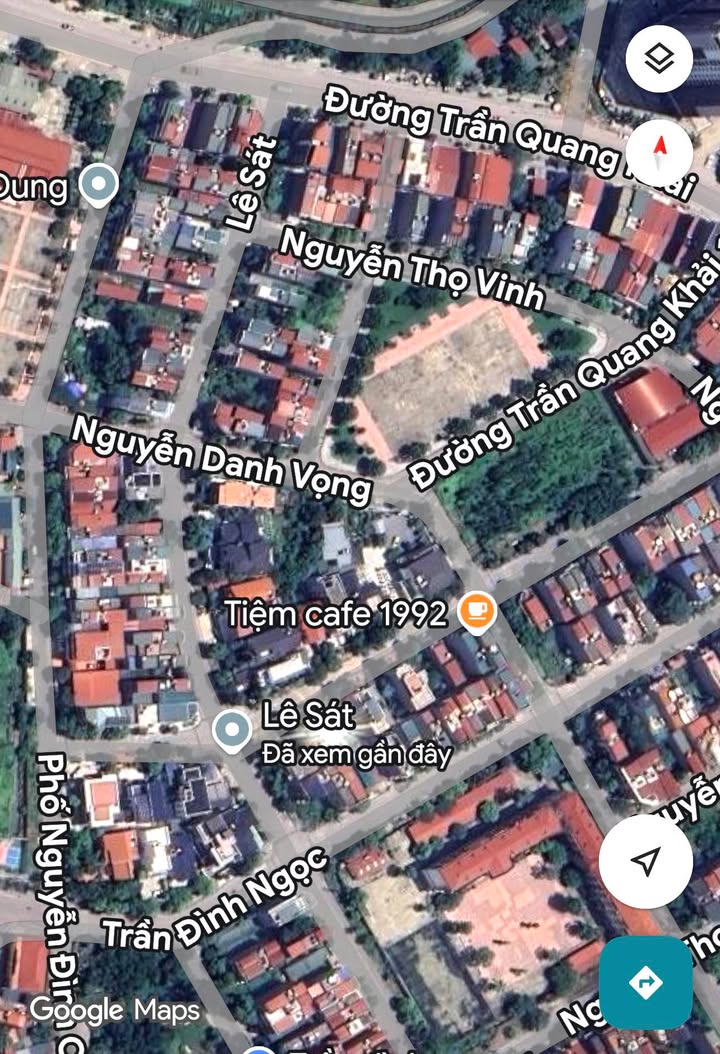 Đất nền đường Lê Sát, phường Thọ Xương, 74m² - Đầu tư sinh lời tuyệt vời!