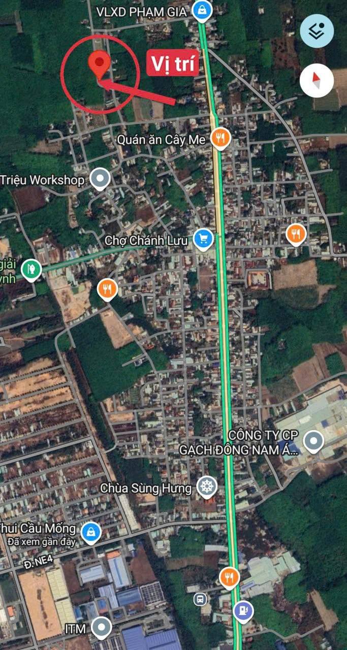 Đất nền Chánh Phú Hòa, Bến Cát 124m² giá 1.1 tỷ - Sổ đỏ chính chủ, đầu tư sinh lời!