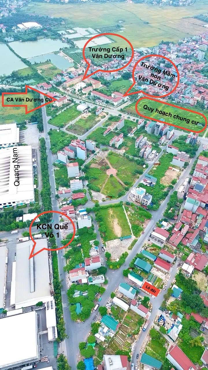 Đất nền Vân Dương 85m² giá 5 tỷ - Lô góc đẹp, đầu tư sinh lời!