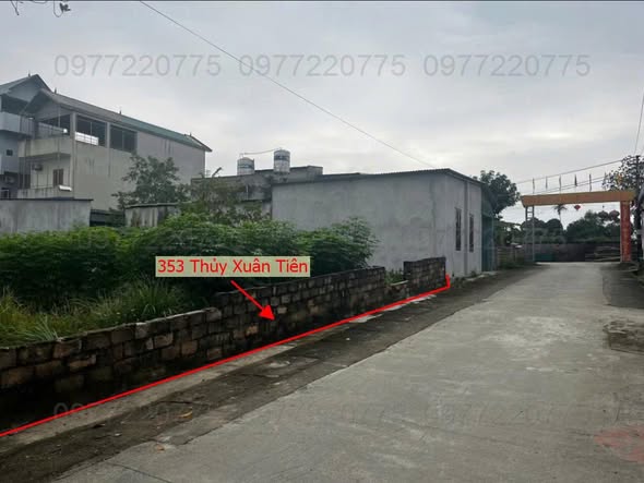 Đất nền Thủy Xuân Tiên - Chương Mỹ 353m² giá 3.686 tỷ - Đầu tư sinh lời ngay!