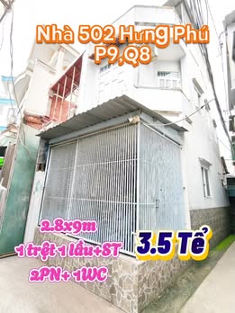 Nhà Hưng Phú, Quận 8, 25m² giá 3.5 tỷ - Sẵn sàng vào ở ngay!
