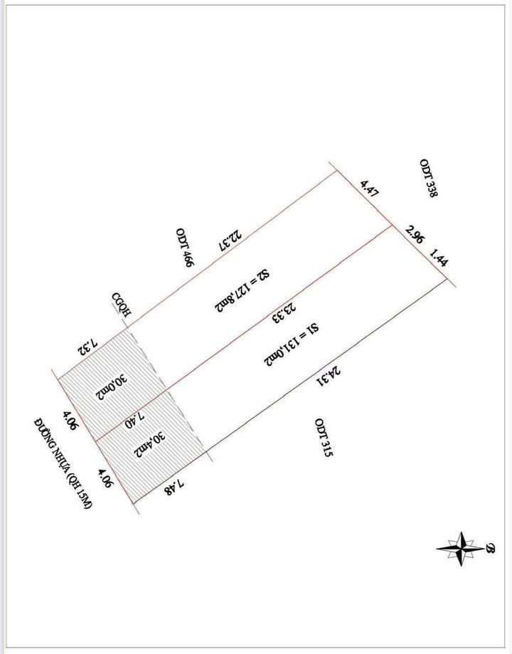 Đất nền đường Lê Thánh Tông, Vinh 131m² giá 1.8 tỷ - Cơ hội đầu tư tuyệt vời!